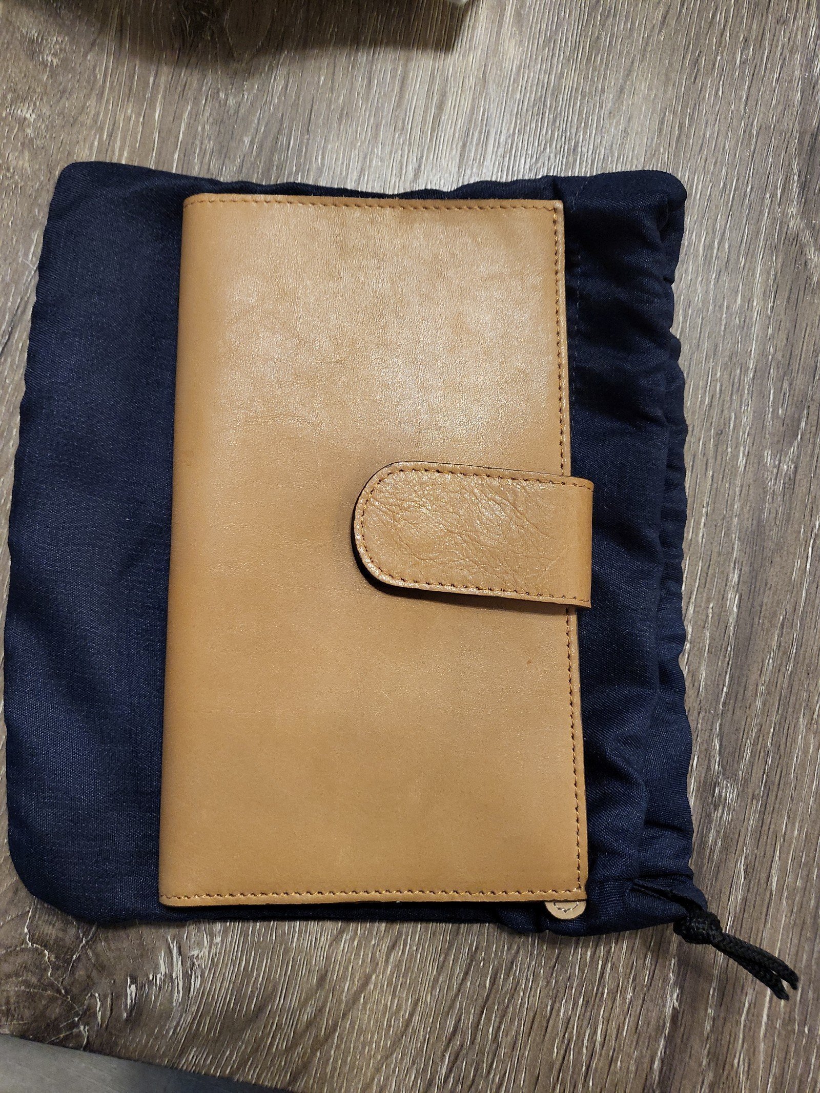 NayaPaperie Mega hobonichi weeks in honey and velvet cotton