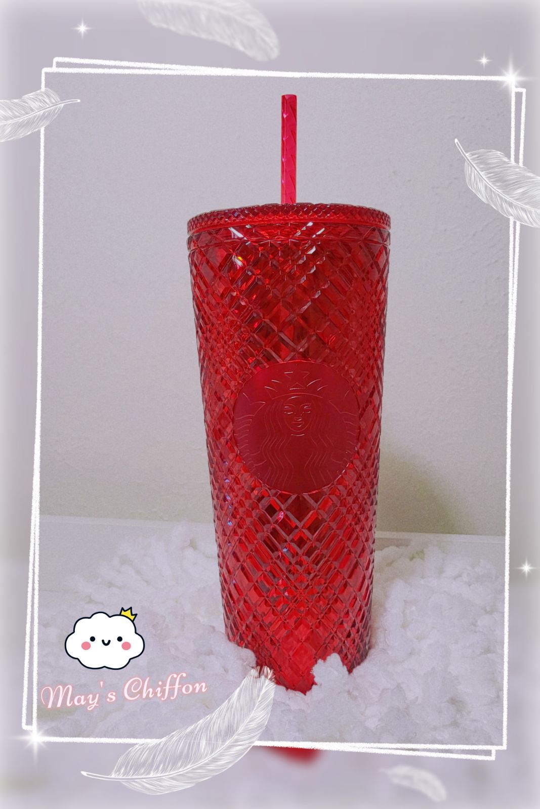 Starbucks Holidays 2021 Jeweled Tumbler Red