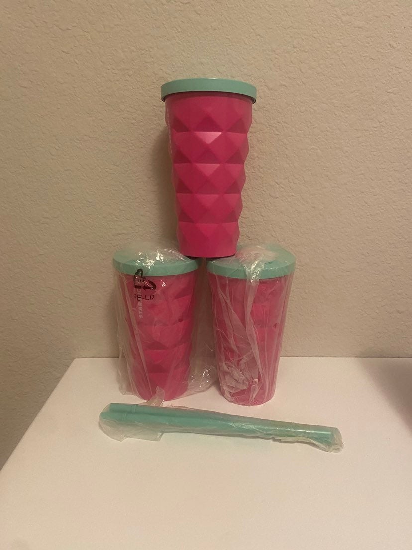 ONE Starbucks Pink Grande Pineapple Tumbler Cup