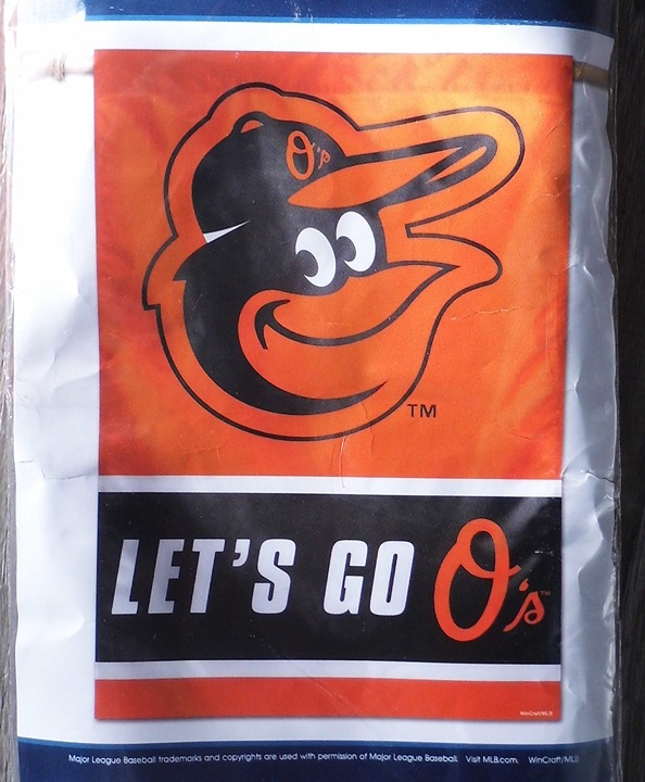 Wincraft Baltimore Orioles LET'S GO O's House Flag, 28 x 40