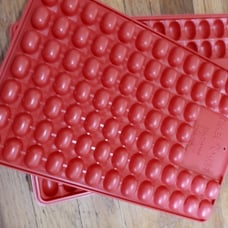 Five Jell-o beans molds