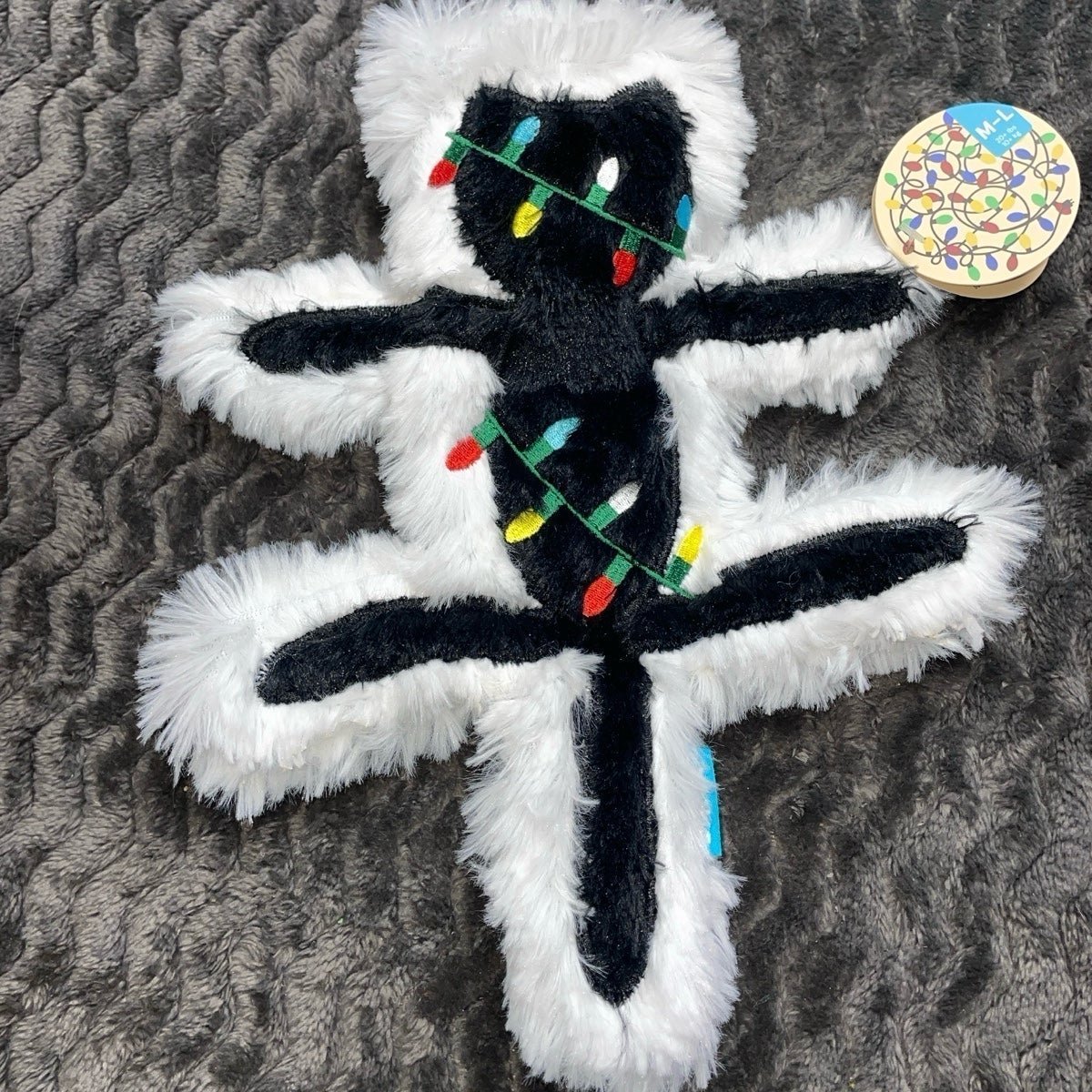 New Bark Box & National Lampoon’s Christmas Vacation “ Fried Cat “ Dog Toy M/L - detail