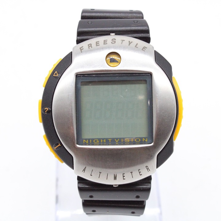 Freestyle Shark Digital Watch Mens Sports Altimeter Clock Night Vision Rare