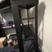 VECELO Black Corner Desk