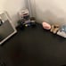 VECELO Black Corner Desk