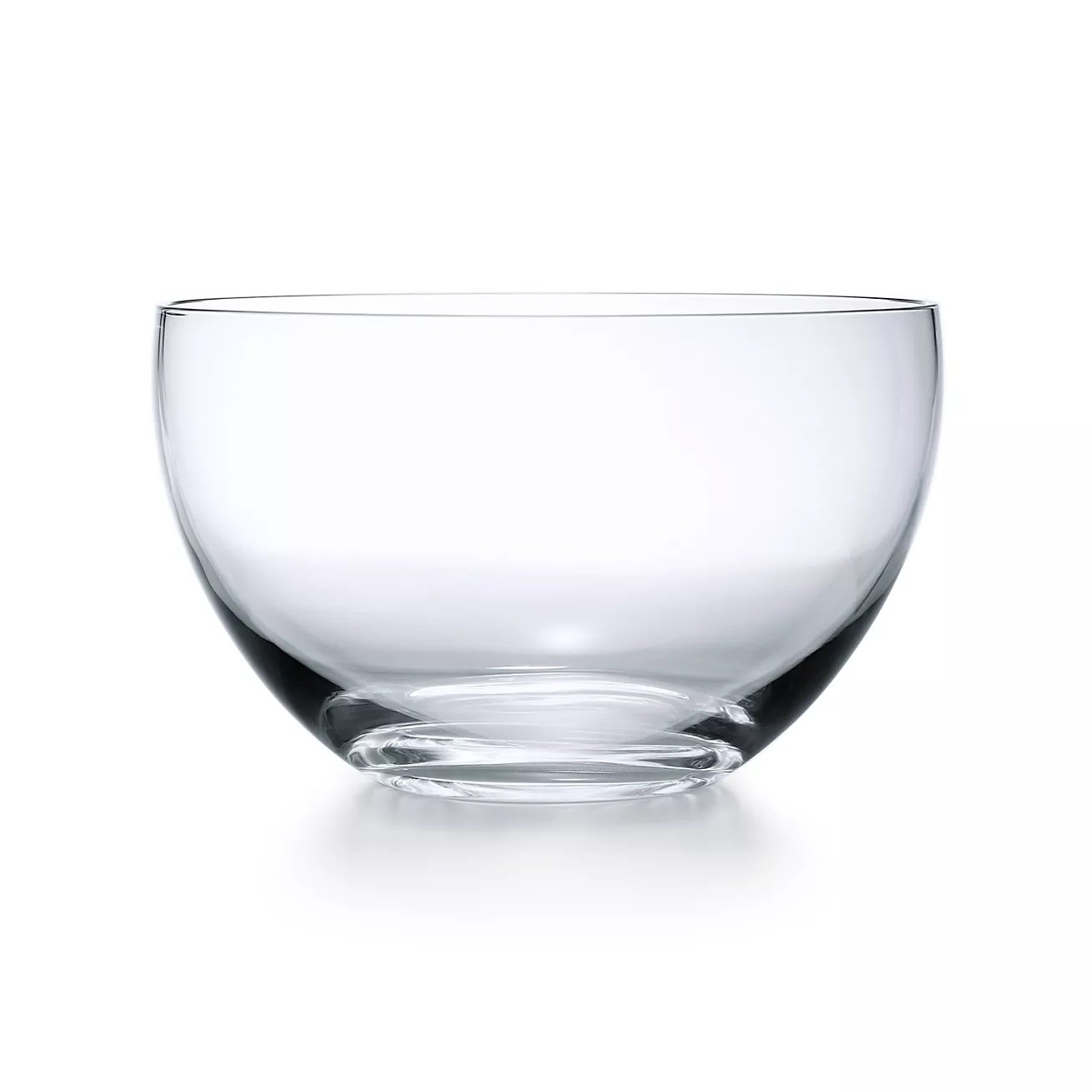 Tiffany Crystal Large Glass Round Bowl 10” Home Essentials