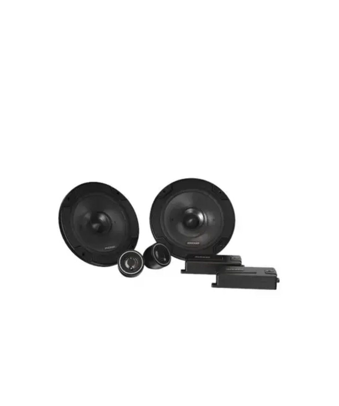 KICKER - CS Series 6-1/2 2-Way Car Speakers with Polypropylene Cones (Pair)
