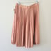 Maison jules pleated copper skirt L