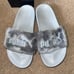 Rihanna Leadcat Fenty Quarry-Puma Silver Slides