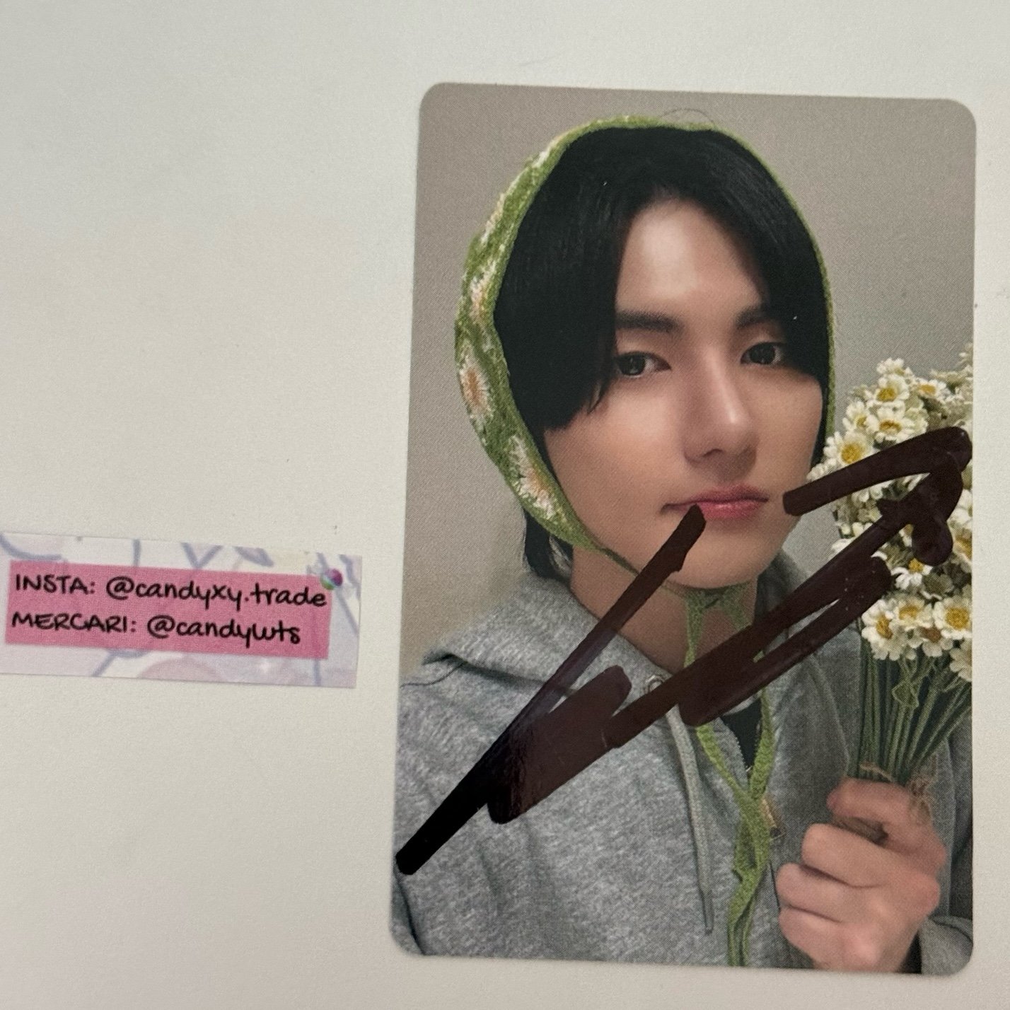Ampersandone seungmo signed photocard musicart