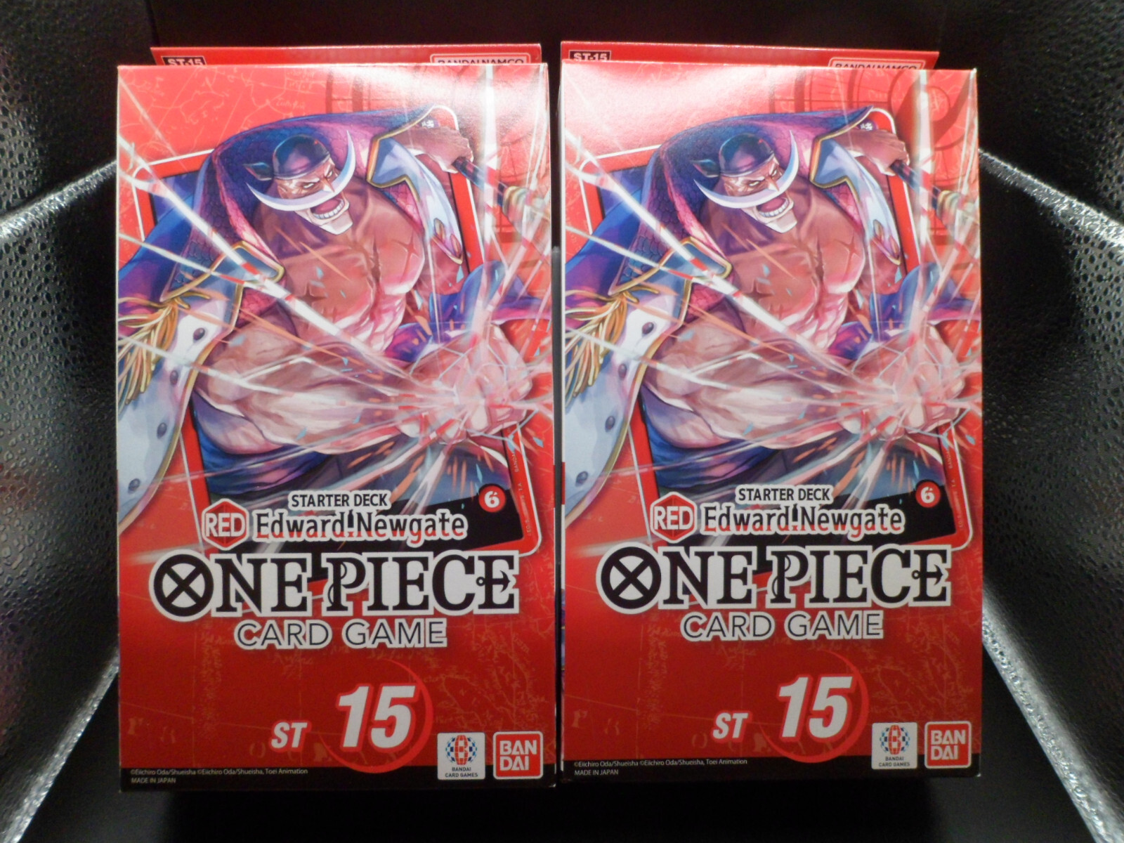 One Piece TCG Red Edward Newgate Starter Deck ST-15 English Lot of 2