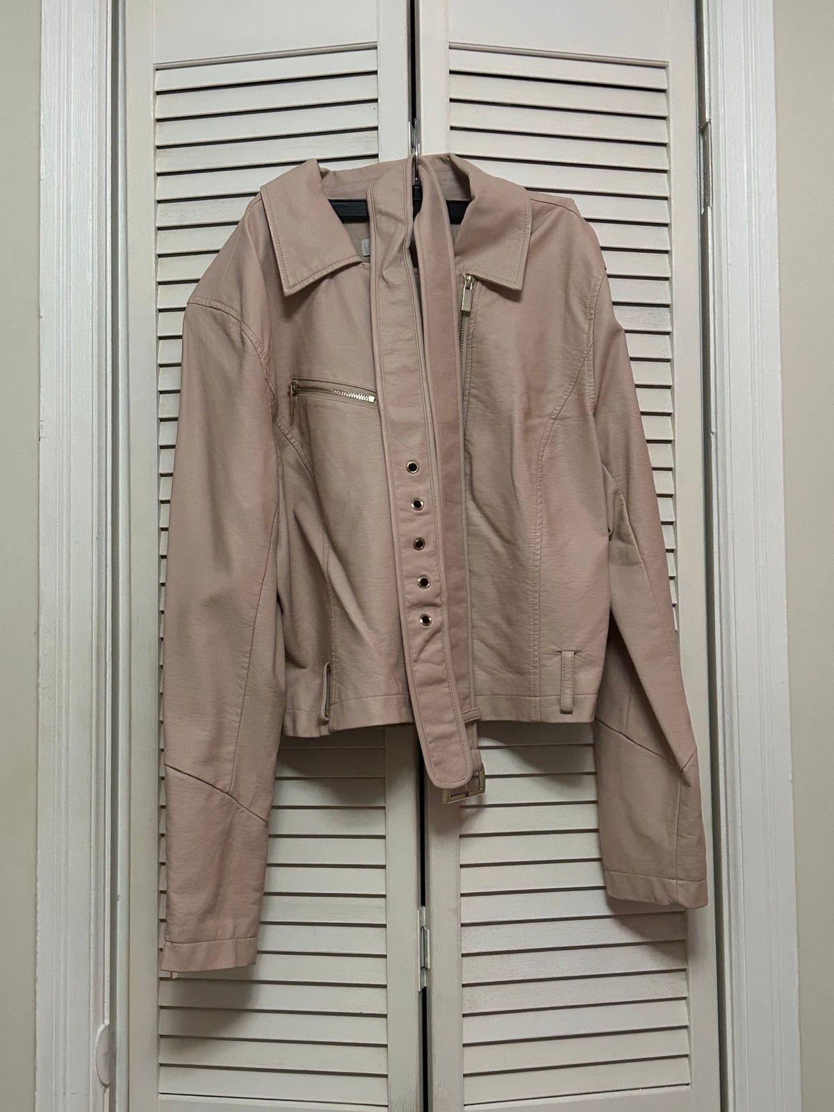 Ney York and Company leather jacket