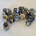 Vintage Toby Mug Lot Of 14 Ceramic