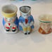 Vintage Toby Mug Lot Of 14 Ceramic