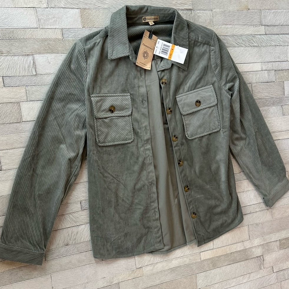 Democracy women’s corduroy jacket