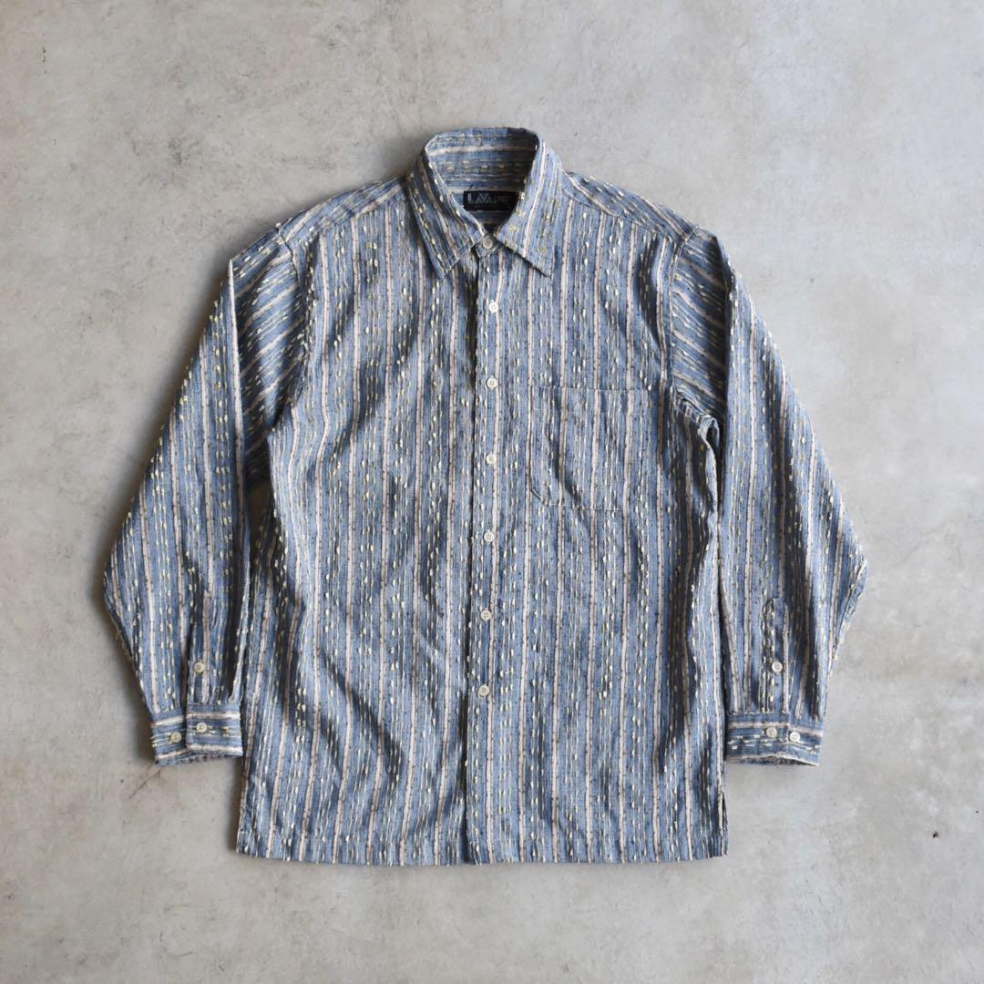 90s Fuzzy Design Long Sleeve Shirt for Fans of New York Lace Shirts