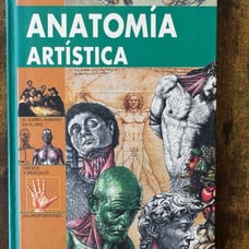 ARTISTIC ANATOMY bANATOMÍA ARTÍSTICA ( Spanish) hard cover Marco bussagli