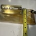Vintage Perpetual Calendar Brass And Pen Holder with Marble base