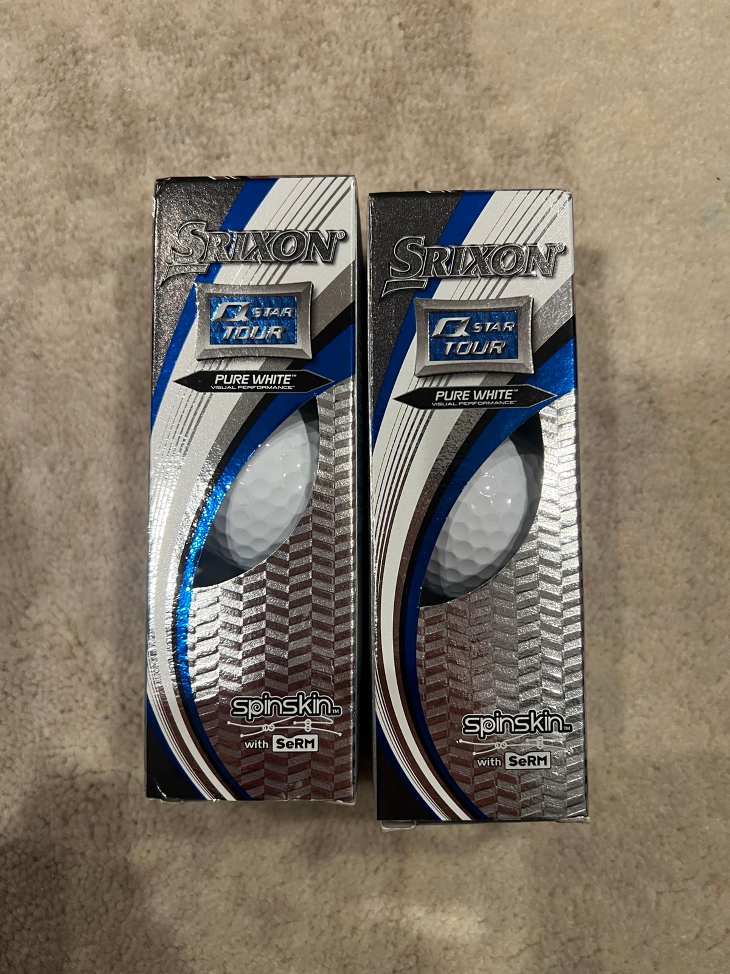 Srixon Q star tour golf balls