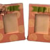A set of 2 picture frames.