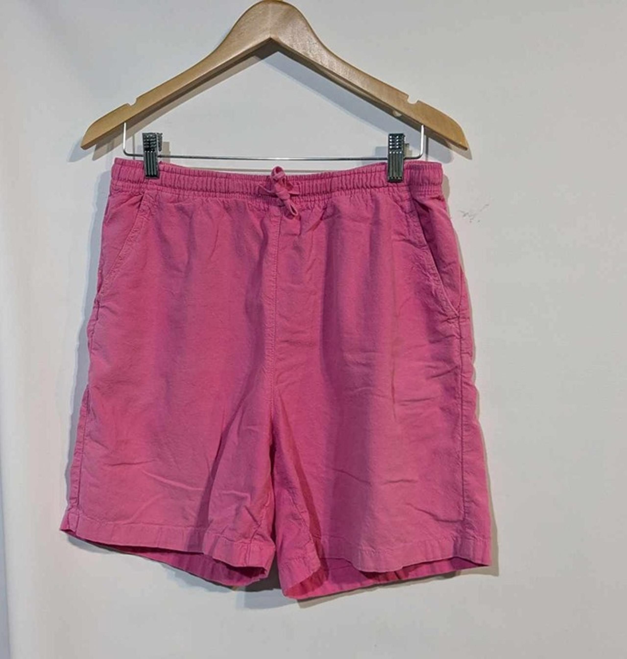 Erika Pink Wide Leg Shorts Women's size Large