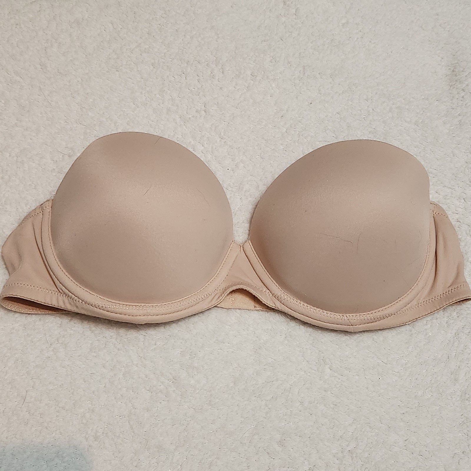Victoria's Secret Nude Strapless Push Up Bra