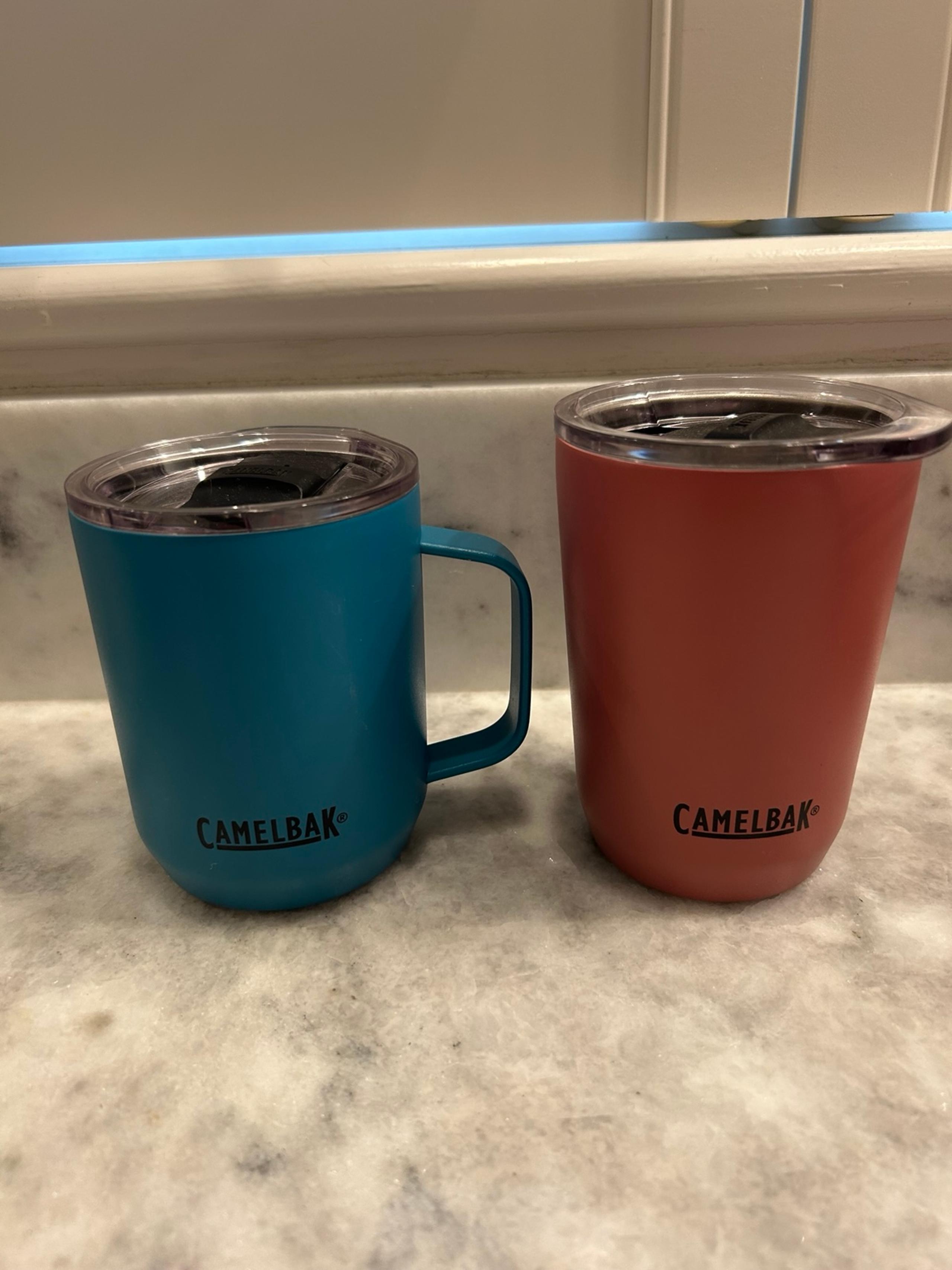 S/2 12 oz Camelbak Mugs with lids