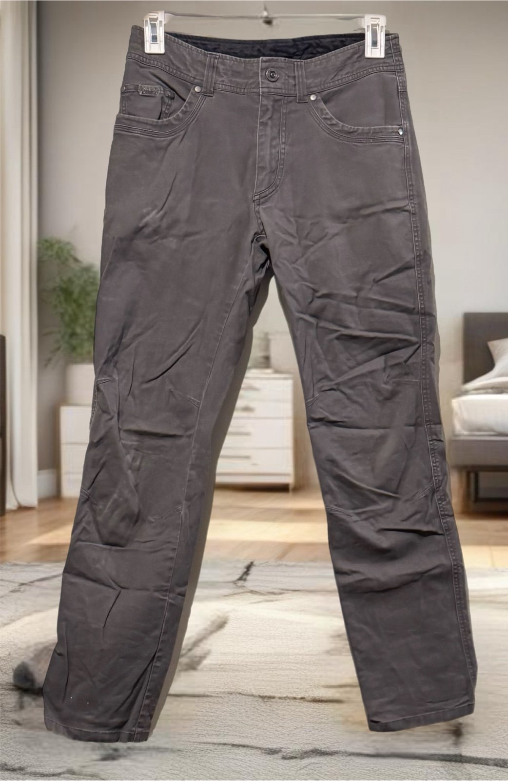 Kuhl Rydr Vintage Patina Mens Durable Versatile Pants 30x32 Grey Durable EUC