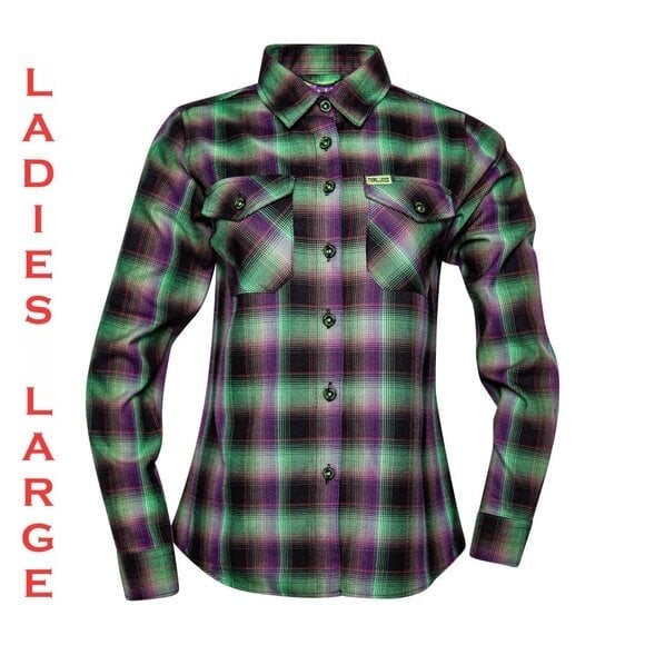 DIXXON FLANNEL x CABALLERO Flannel Shirt Collab - Women's Large