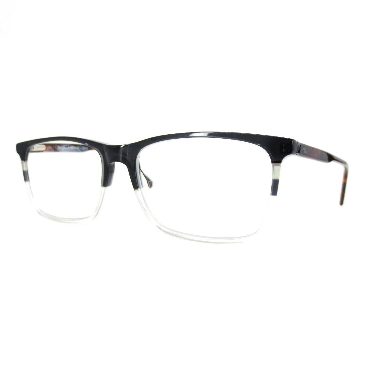 Randy Jackson Eyeglasses Frame 3070 ZYLOWARE 152 Black brown rectangle 56-17-145