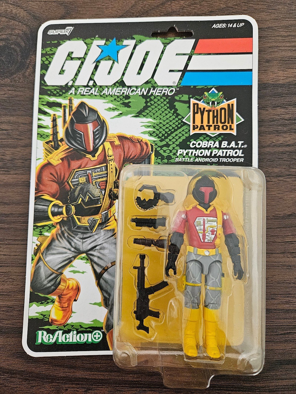 Super7 3.75 O-ring Cobra B.A.T. Python Patrol Target