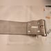 CUSTOM Excellent Condition - 4 Powerlifting Belt - Gray / Suede / Leather