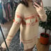 Anthropologie Aimee Pommed Alpaca Sweater llama Pom Pom