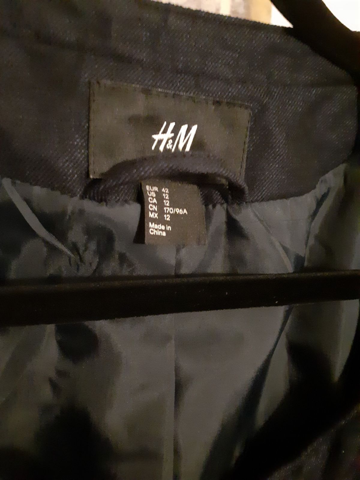 H&M Navy Blue Trench / Jacket