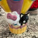 Hello Kitty hot air balloon ceramic cookie jar NWT