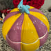 Hello Kitty hot air balloon ceramic cookie jar NWT