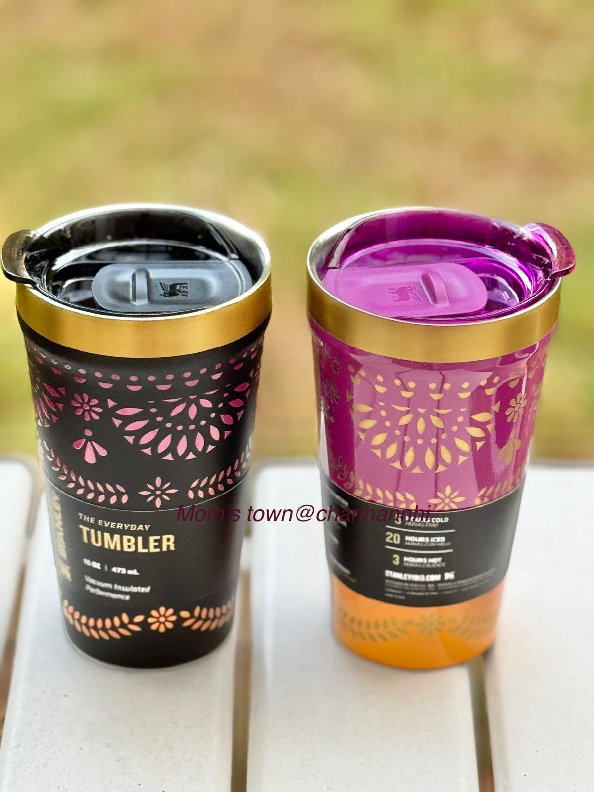 2 Stanley 16oz Everyday Tumblers, Día de Los Muertos Collection