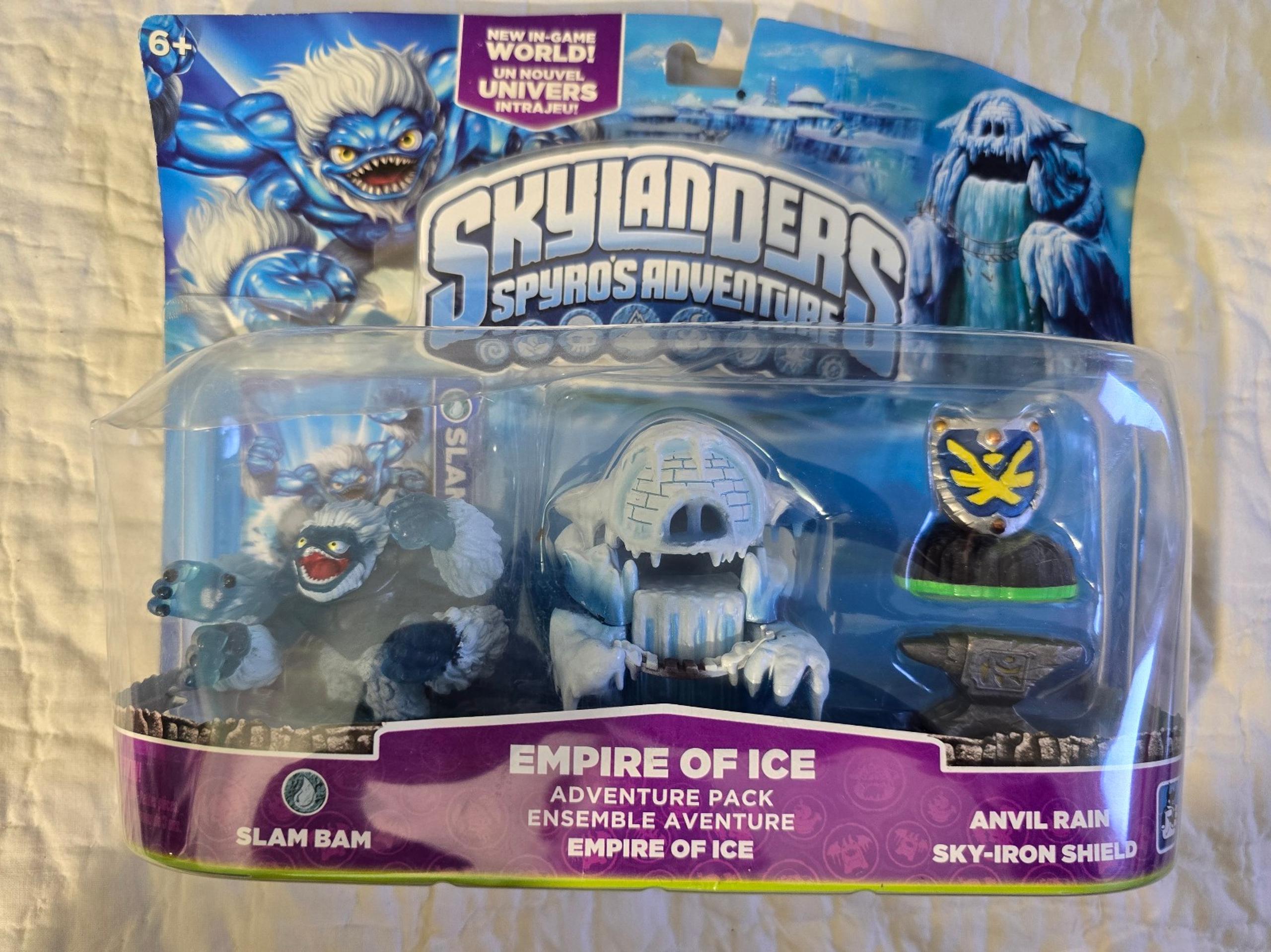 **New** Skylander Spyro's Adventire Pack Empire of Ice Toy