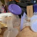 4 breastpumps+parts and extras!