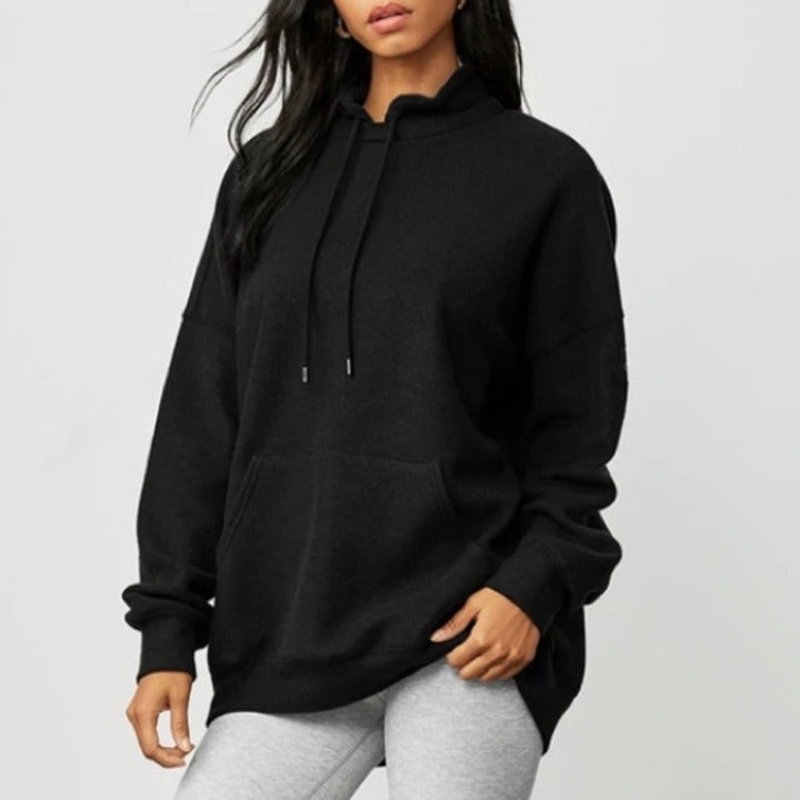 Alo Yoga Black Tranquil Pullover