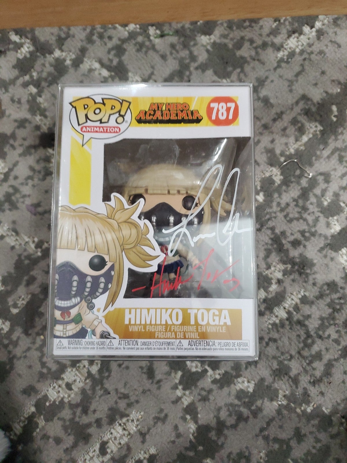 Himiko Toga signed funko pop