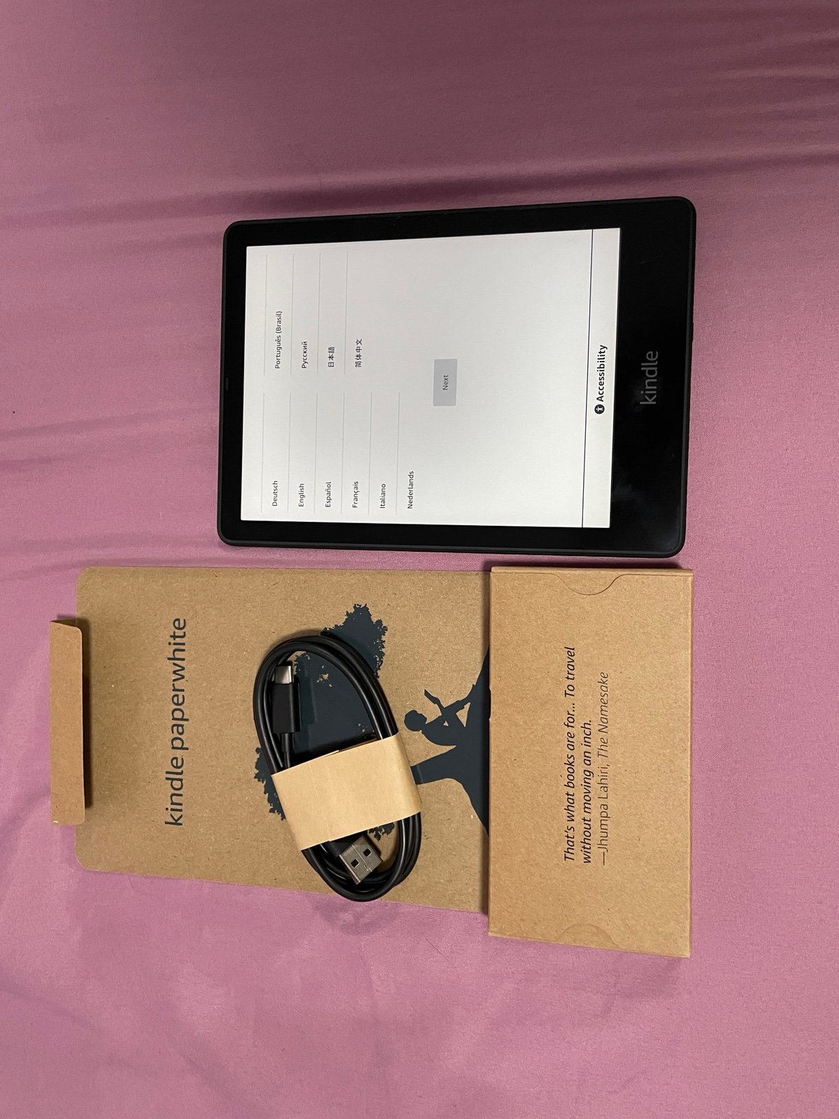 Amazon Kindle Paperwhite Signature Edition