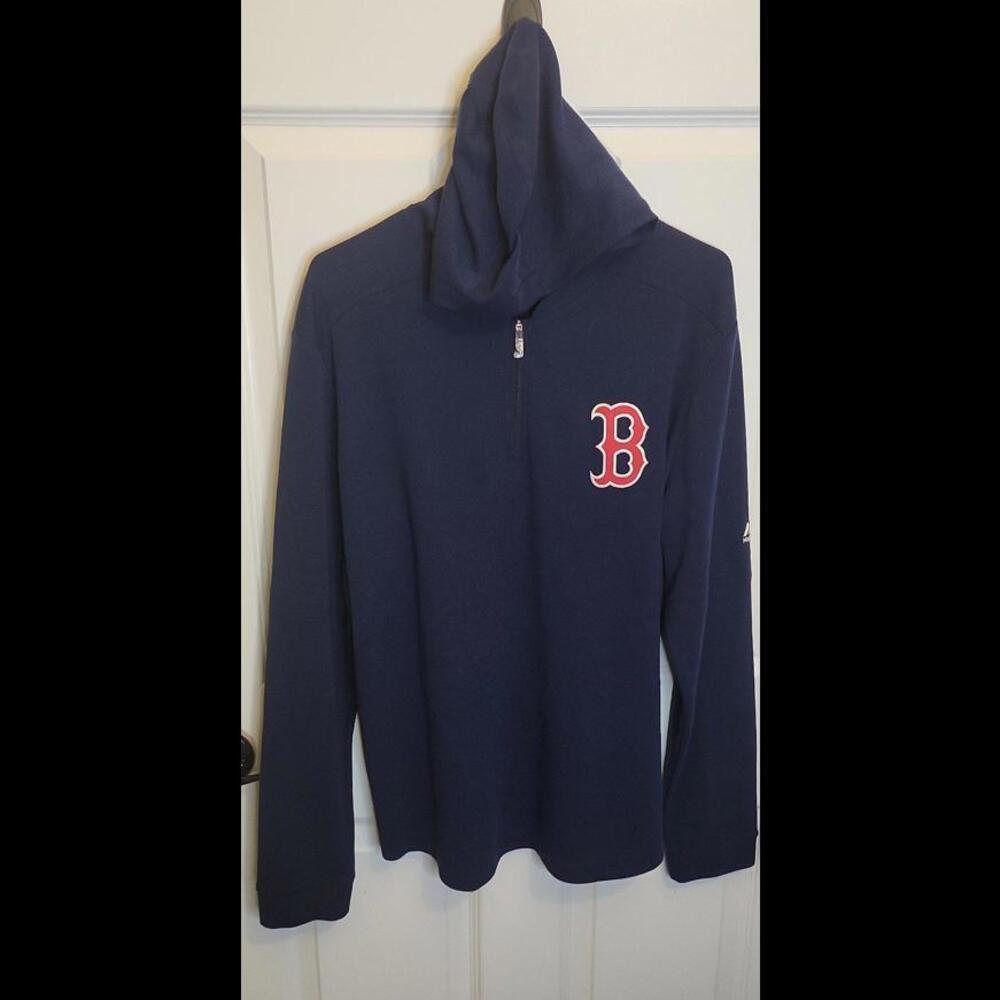 Boston Red Sox Hooded 1/4 zip