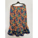Asos Damask Embroidered Tropical Skirt Size 14
