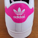 adidas Coast Star J Shoes Kids EE7464 White / Shock Pink Size 6 Girls