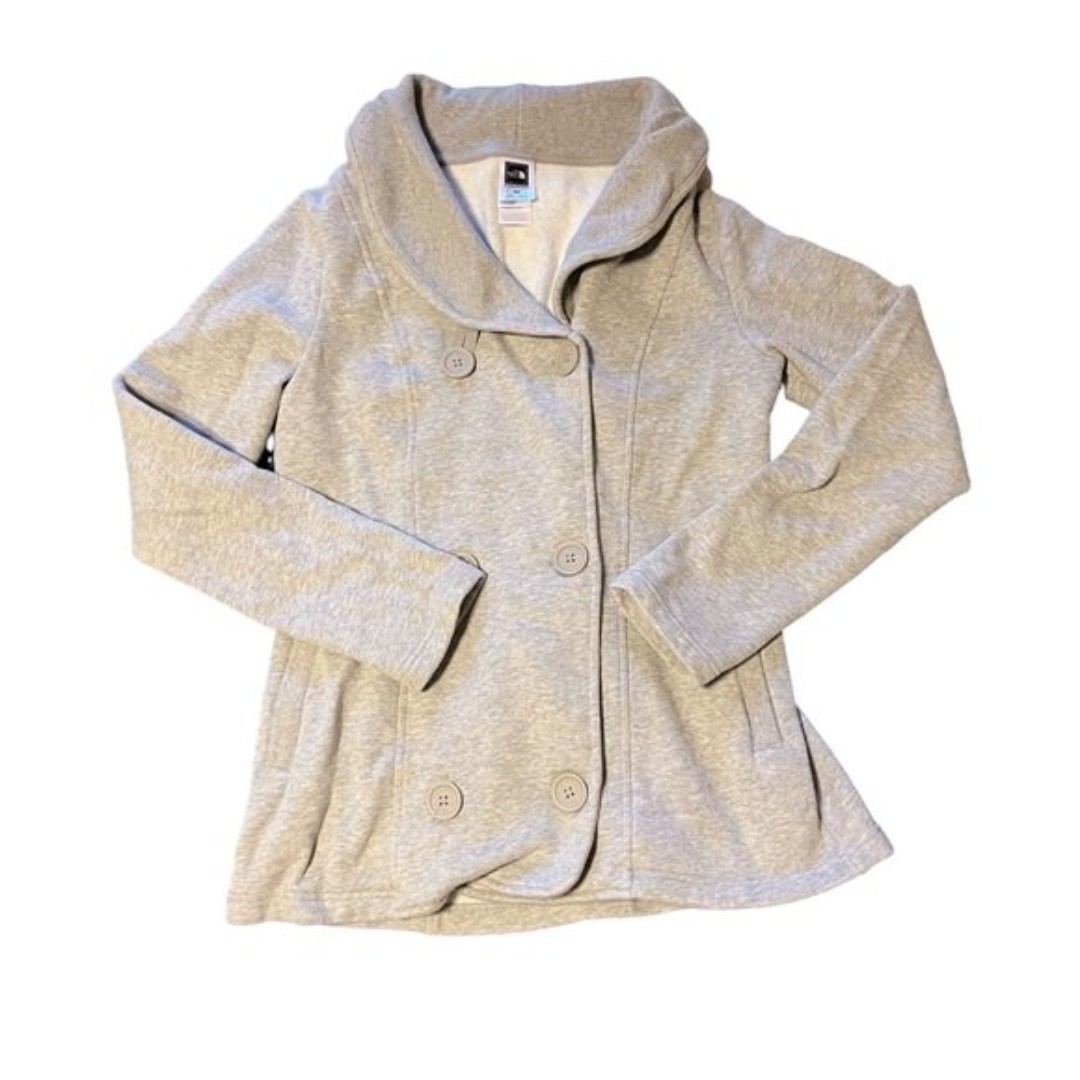 North Face Pea Coat Double Breasted Jacket