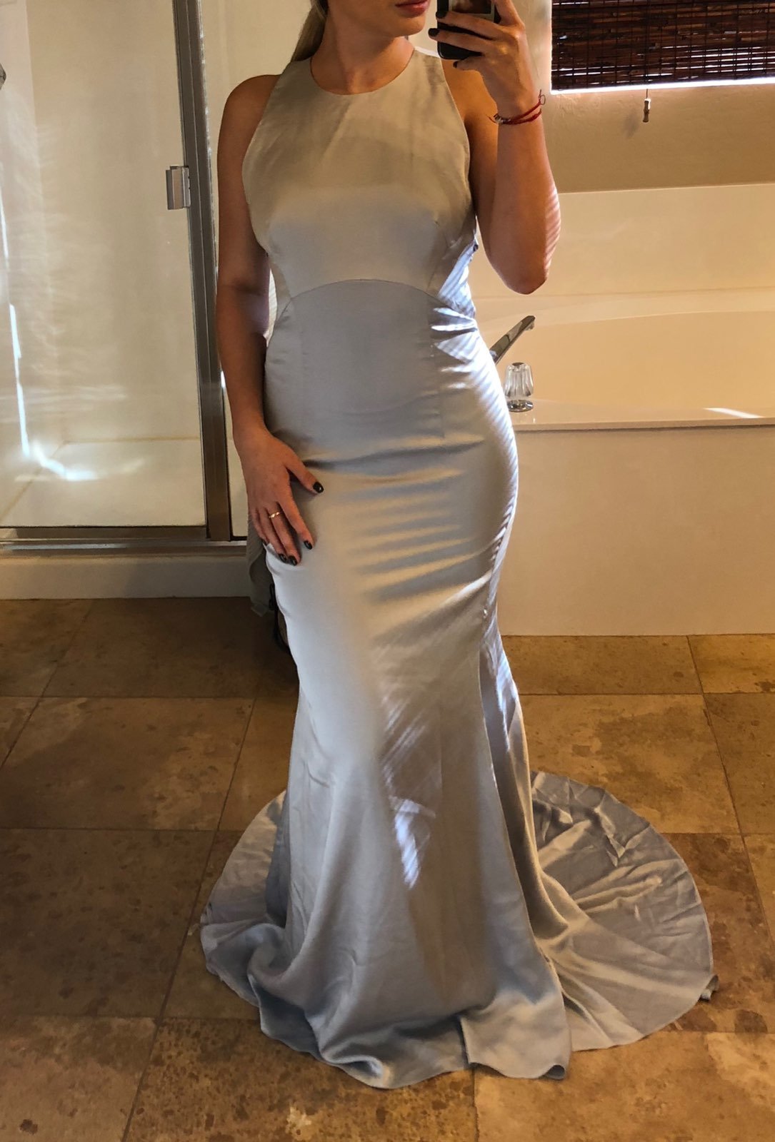 Silver Formal Dress