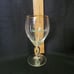 Set Of Six Irish Coffee Glass Goblets, Gold Rim, Green Shamrock On Stem