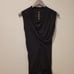 RICK OWENS lilies draped neck twist top