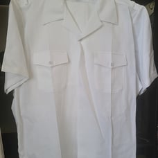 Flying Cross U.S. NAVY Enlisted Dress White Suit - Short Sleeve Button up MINT!